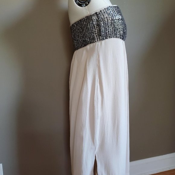 Floreat maxi cocktail dress w sequins Sm - Picture 6 of 15